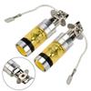 Yellow LED Lights 12-24V Aluminum Alloy 360° 4300K Replacement 2828SMD