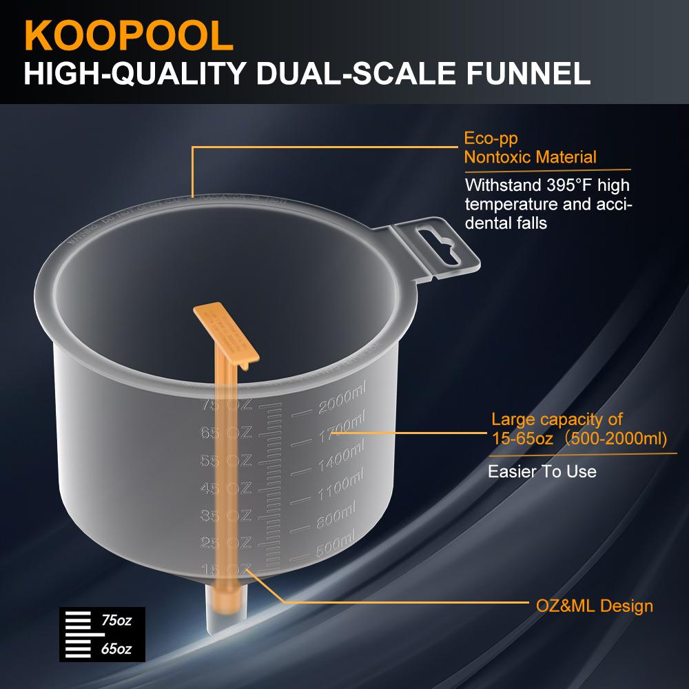 Plastic Filling Funnel Spout 15Pcs/Set Fit Universal Vehicles Spill Proof Coolant Filling Kit Car Accessories Pour Oil Tool