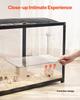 Hamster Cage Habitat 37.8in Clear Rodent Gerbil Mice Small Animal House