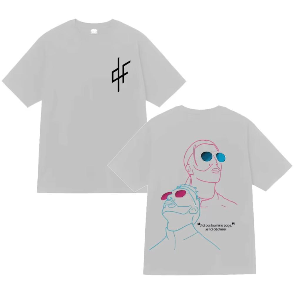 Французский рэпер PNL Футболки с графическим принтом Мужские Женские Комфорт Мода Высокое качество Футболки Летняя Оверсайз Повседневная Свободная Футболка
