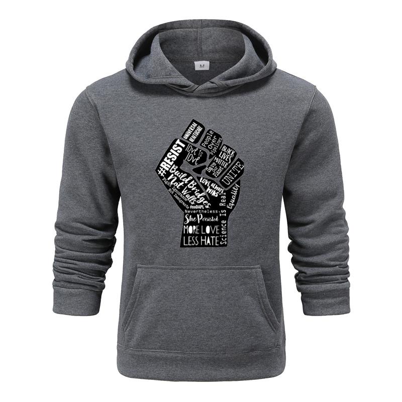 Осенне-зимняя новая индивидуальная одежда с принтом для мужчин и женщин, толстовка с капюшоном для любителей, пуловер для бега, спортивная толстовка