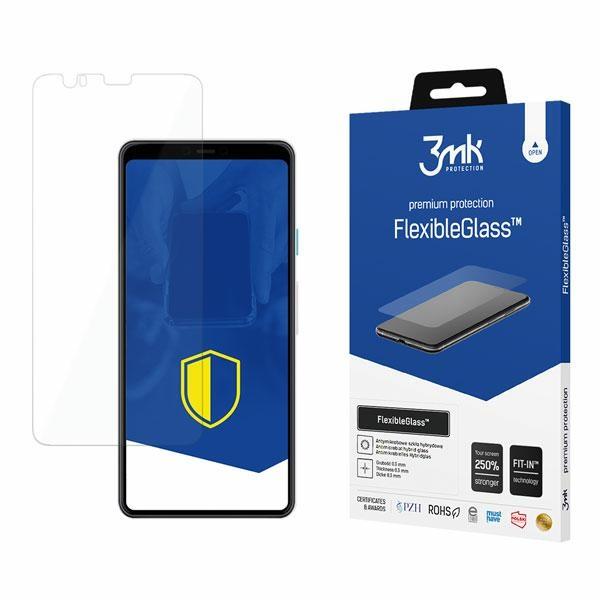 Szkło hybrydowe do Google Pixel 4 3MK FlexibleGlass