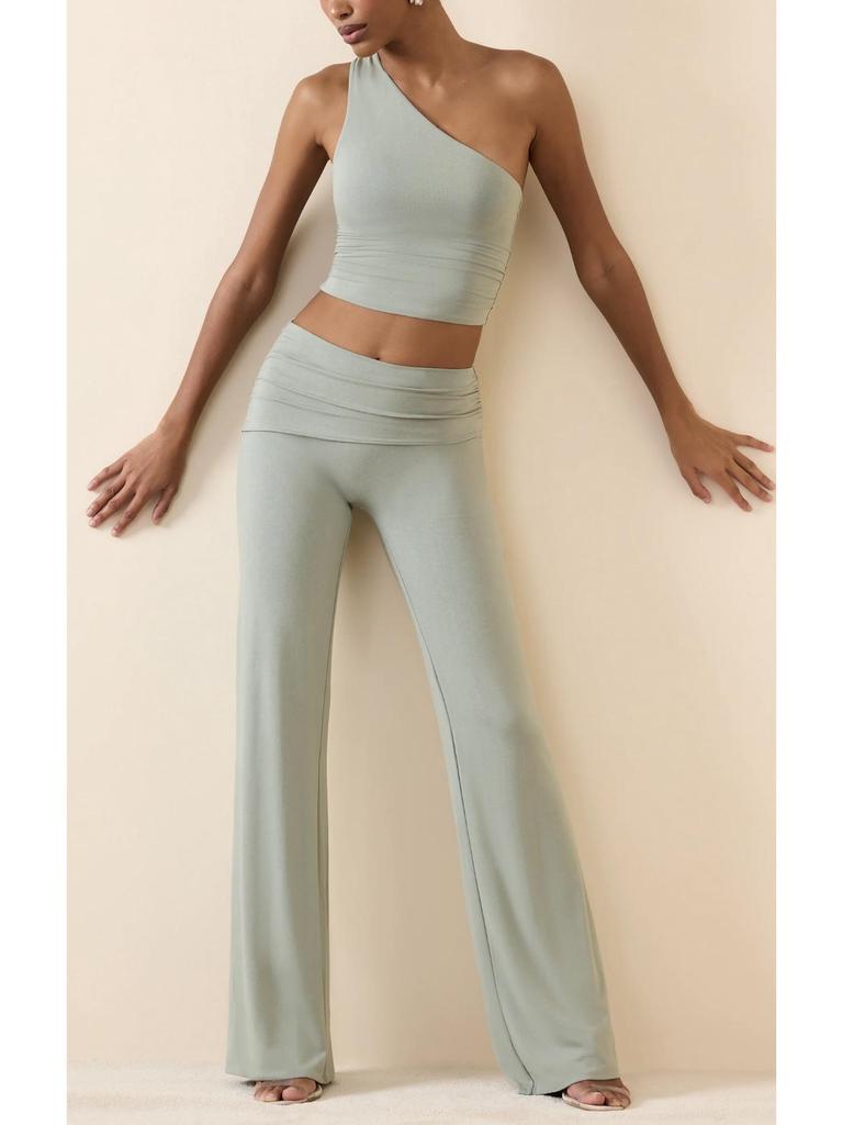 Женские брюки для йоги клеш с высокой талией Regina: Слимминг, Дышащий, Телесный, Европейский и Американский Фитнес Стиль