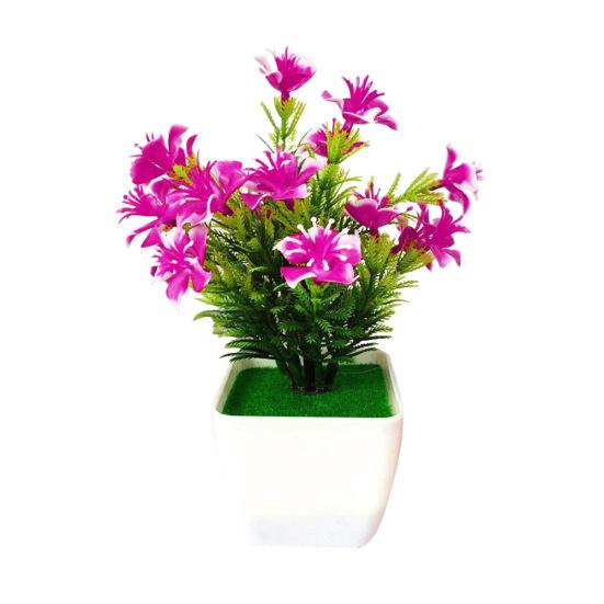 1шт искусственный вишневый цвет моделирование цветок свадьба домашний цветочный бонсай декор