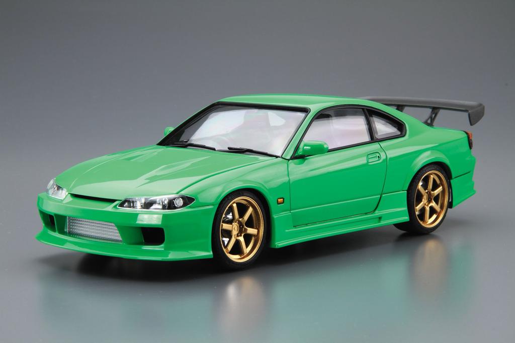 Aoshima Bunka Kyozaisha The Tuned Car Series Nissan Rodex Style S15 Silvia 1999 Пластиковая модель 1/24 № 42