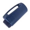 Handheld Fertilizer Spreader Hand Held Grass Seed Spreader Crop Spreading Salt Sowing Pot Blue
