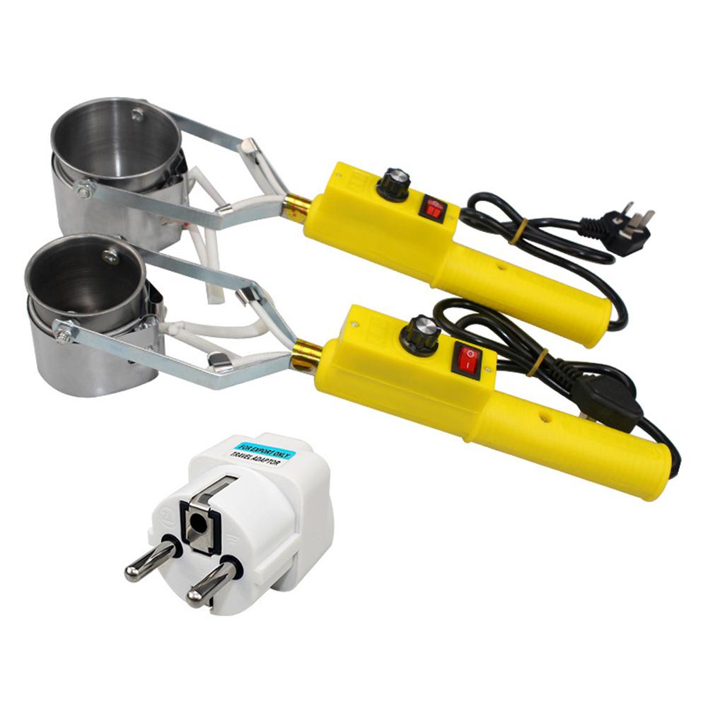 300W/500W Tin Melting Solder Furnace Adjustable Temperature High Temperature Resistant Desoldering Pot Tool EU Plug