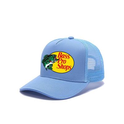 Bassproshops Печатная Хлопковая Летняя Внешняя Рыбалка Защита от Солнца Бейсболка Дышащая Удобная Унисекс