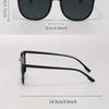 3pc European and American retro men's and women's fashionable sunglasses trend versatile summer sun shading and UV protection fr
