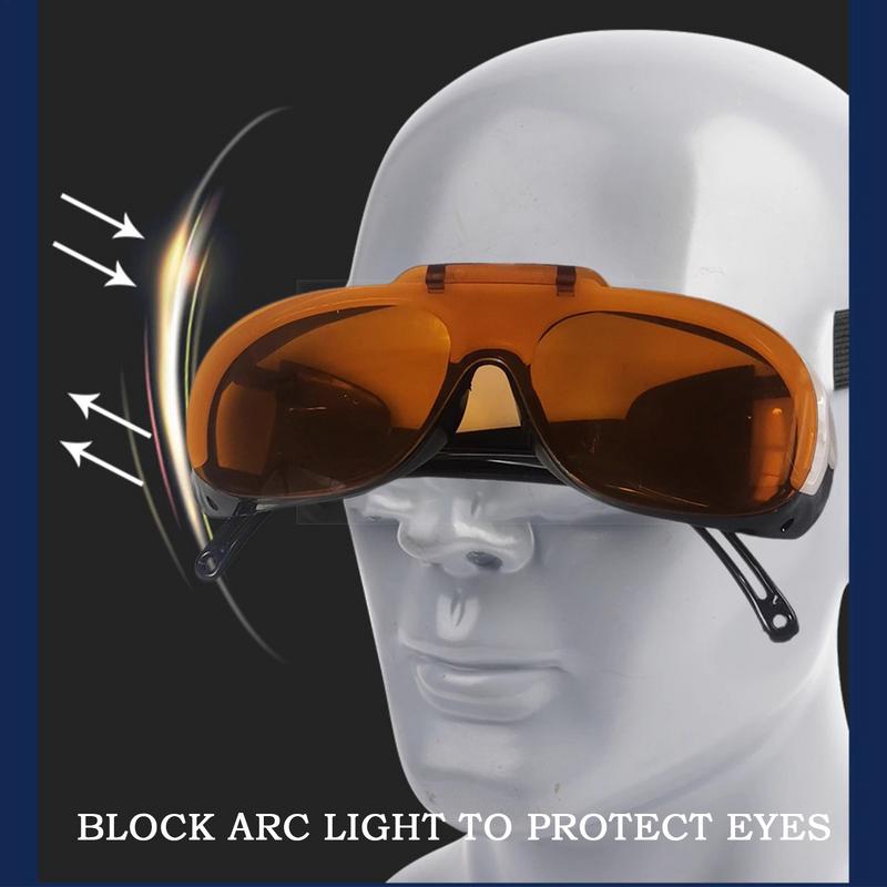 Welding Goggles Eye Protection Equipment Anti-Glare Welder Mask Auto Darkening Protective Eyewear Anti-Scratch Lens Protection