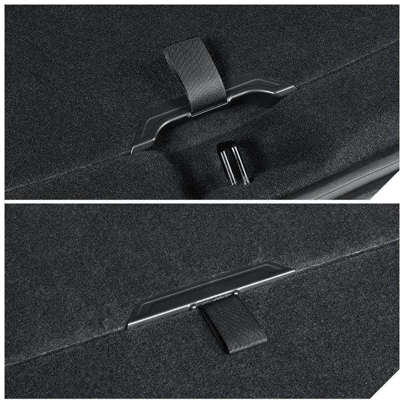 Задняя веревка для багажника, шнурок для Tesla Model Y Juniper 2025, ручки для открывания крышки заднего багажника, тяговые ремни, аксессуары для модификации автомобиля