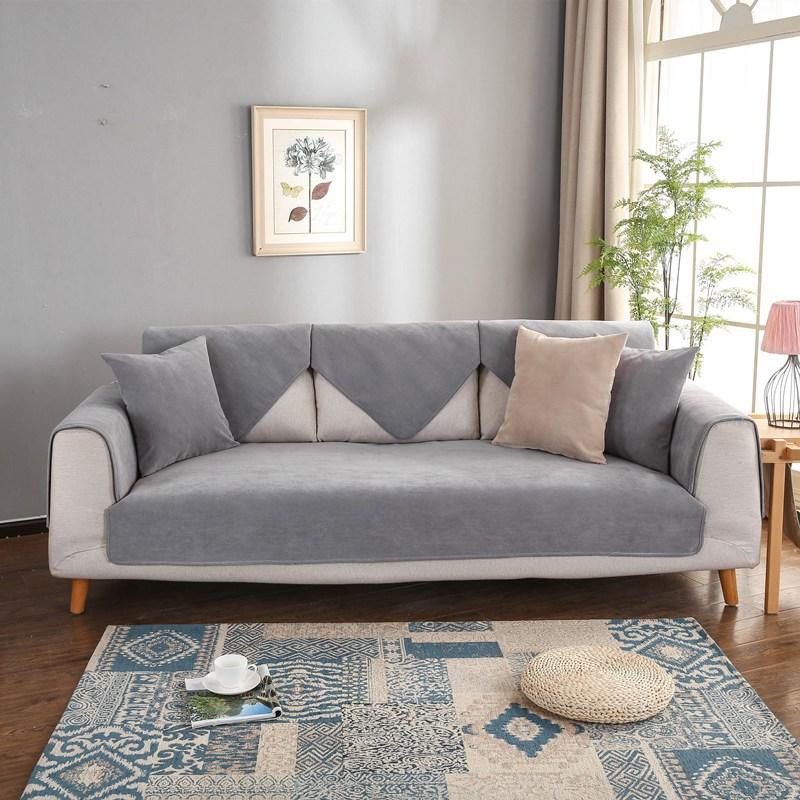 Универсальная водонепроницаемая и устойчивая к мочеиспусканию диванная подушка Four Seasons, простая тканевая нескользящая кожаная подушка с полным покрытием