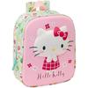3D рюкзак для детского сада Hello Kitty - SAFTA - Красный - Подходит для тележки