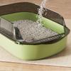 Anti Splash Cat Bedpan Semi-closed Kitten Litter Pan Cat Litter Box  For Rabbit Kitten