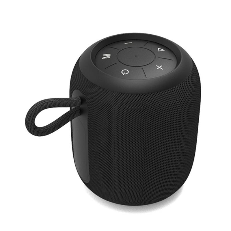 Портативная уличная Bluetooth-колонка Водонепроницаемая беспроводная колонка с мощным басом и подсветкой для кемпинга, путешествий, походов