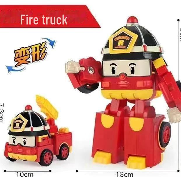 Выбор учителя: Игрушка-трансформер для детей «Полицейская машина Шерифа Перли в робота»