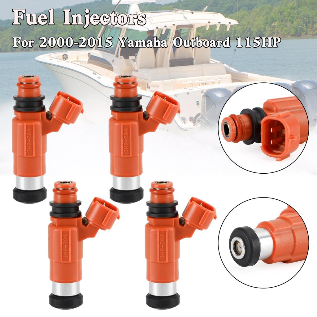 4 шт. CDH210 Топливные форсунки INP-784 для Mazda E220 Yamaha F115 л.с. Подвесной мотор