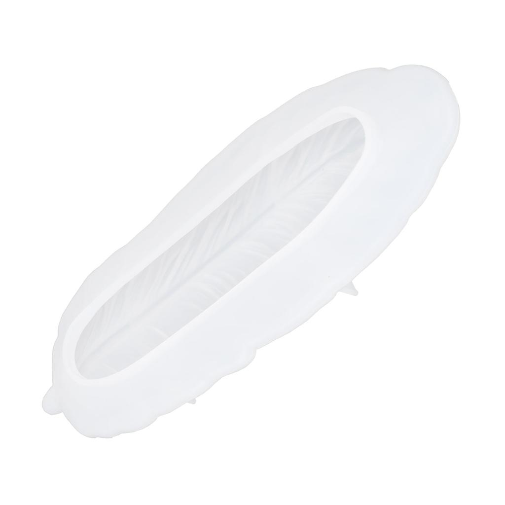 Epoxy Mold Resin Casting Mould Silicone Feather Shape Storage Tray Plate DIY HandMade Ornament