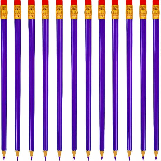60 Pcs Erasable Checking Pencils, Pre-Sharpened, for Marking, Coloring, Tests, Grading, Office, School (Red)