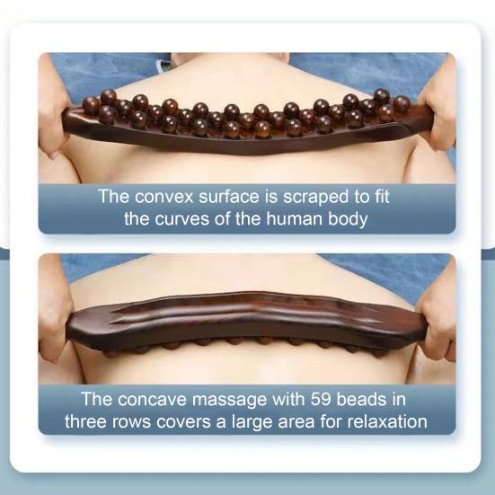 Палочка Гуа Ша Инструмент для массажа для расслабления мышц Палочка для скребкового массажа для спины живота плеч Расслабление фасций