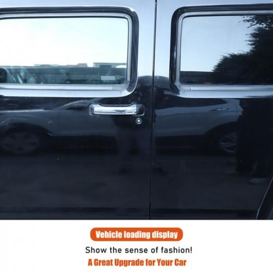 Замена черной накладки ручки наружной двери для Hummer H3 2005-09 (OE 1253074667)