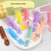 Sweet Cute Mini Bangs Combs Women Children Girls Cartoon Animal Floral Hair Brush Kids Korean Protable Styling Tools For Travel