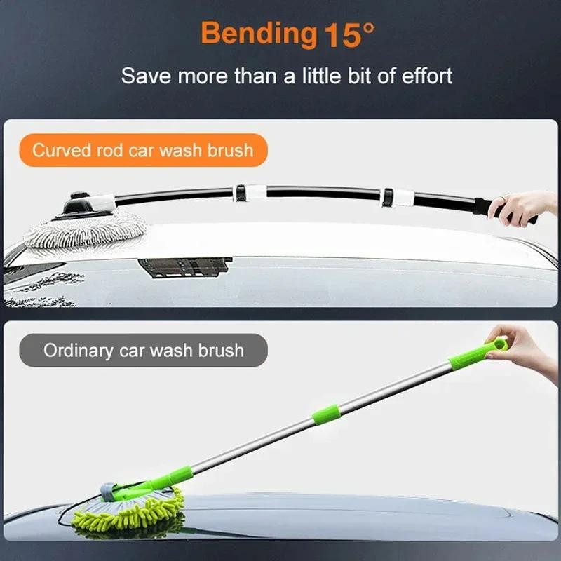 Car Wash Mop Does Not Hurt the Car Special Brush Professional Tools Retractable Car Wipe Artifacts Dust Duster Brush Car