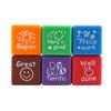 DIY Cute Cartoon Self Inking Motivation Seals Praise Reward Stamps Encouragement Toys