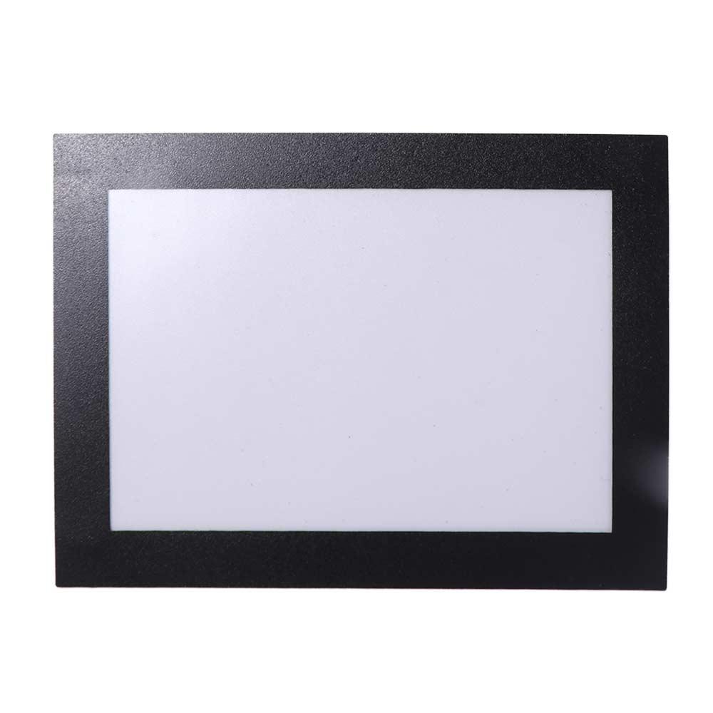 3PCS Square Self-Adhesive Photo Frame Wall Mount Document Holder Display Frame  Window