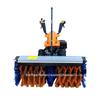 15HP Self-Propelled Walk-Behind Snow Sweeper for Community Property Snow Removal