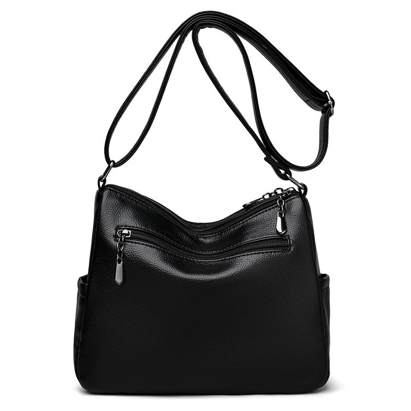 Leather Crossbody Bag for Women  High-quality Bags  Large Capacity  Women's Bags