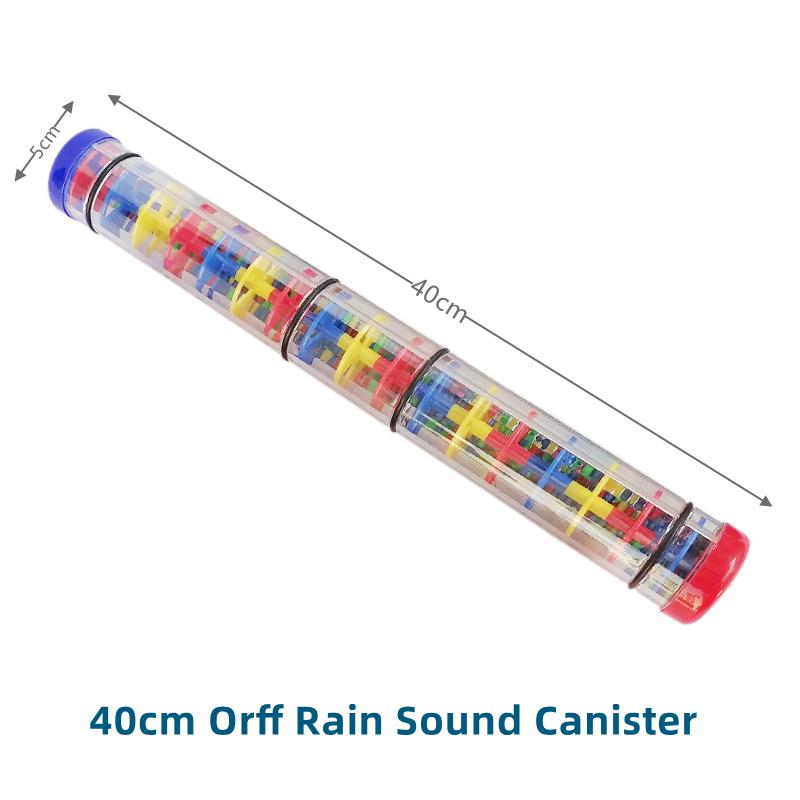 Rainmaker Rain Sound Stick Tube Musical Instrument Toddler Hand Shaking Music Montessori Early Education Toy Popular Baby Kids