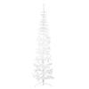 VidaXL Demi Artificial Christmas Tree Slim with Stand Christmas Tree Holiday Decoration Party Ornament Living Room 344567