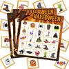 Halloween Party Bingo Game With Call Sheets And Sticker Pack For Kid And Family Events