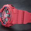 Casio G-Shock Модный и Яркий Уличный Классический Дизайн с Тремя Циферблатами Хардкорный 200м Водонепроницаемый Двойной Дисплей Кварцевый Механизм Японский GA-120TR-4A