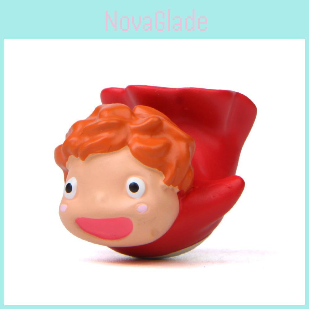 Понио Мультяшная Золотая Рыбка Мини Кукла Модель Украшение Для Подарка