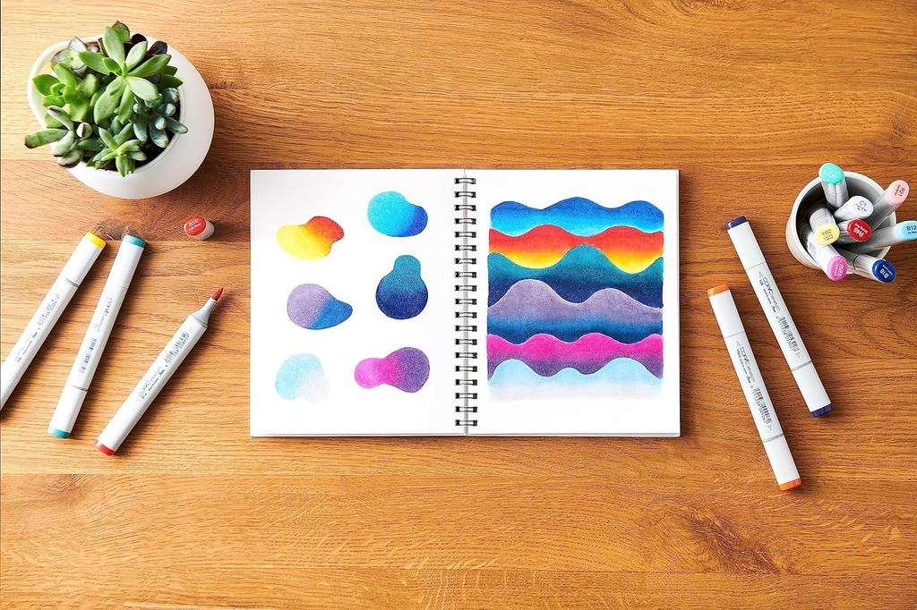 Too Copic Paper Selection Sketchbook, Small, Set of 4