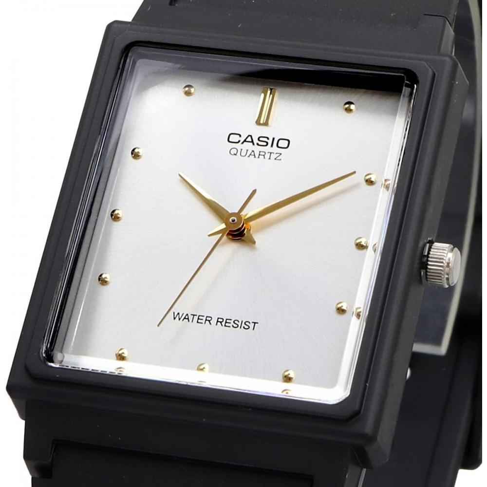 Casio Unisex Analog Watch Mq 38 7a Urethane Belt Silver