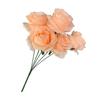 Silk Artificial Rose Flower 5 Heads Wedding Floral  for Wedding and Festival Decoration