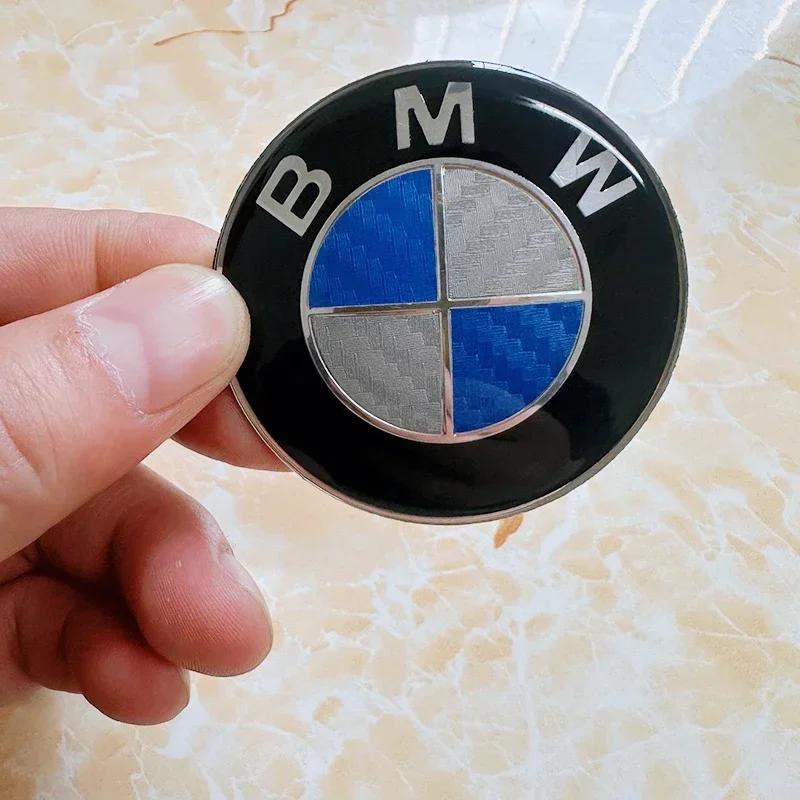 For BMW Hot 2025 56mm 65mm Car Badge Wheel Center Cover Stickers Hub Caps Decal For BMW M M3 X5 X1 X3 E46 E90 E39 F10 F20 F30 G2
