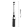 1/4 DR 1-25Nm Mini Adjustable Bike Torque Wrench Set Bicycle Fixing Tools Kit Ratchet Mechanical