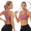 Тонкая сетка Красивая спина Фитнес Бег Спортивный бюстгальтер Женский Полый Высокопрочный Ударопрочный Йога Спортивный бюстгальтер