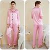 Большие размеры женские весенние брюки с длинным рукавом тонкие повседневные домашние пижамы комплект из двух предметов