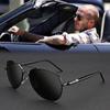 Polarized Sunglasses for Men Mirror Aviation Metail Frame Black Pilot Retro Sun Glasse Retro Male Sun Glasses Classic Eyewear