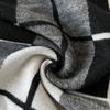 Men's Thermal Scarf Autumn and Winter Thickened Wool Scarf Simple Trend Plaid Imitation Cashmere Shawl