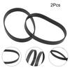 Belts Vacuum Cleaner 2pcs Accessories Black Cleaning