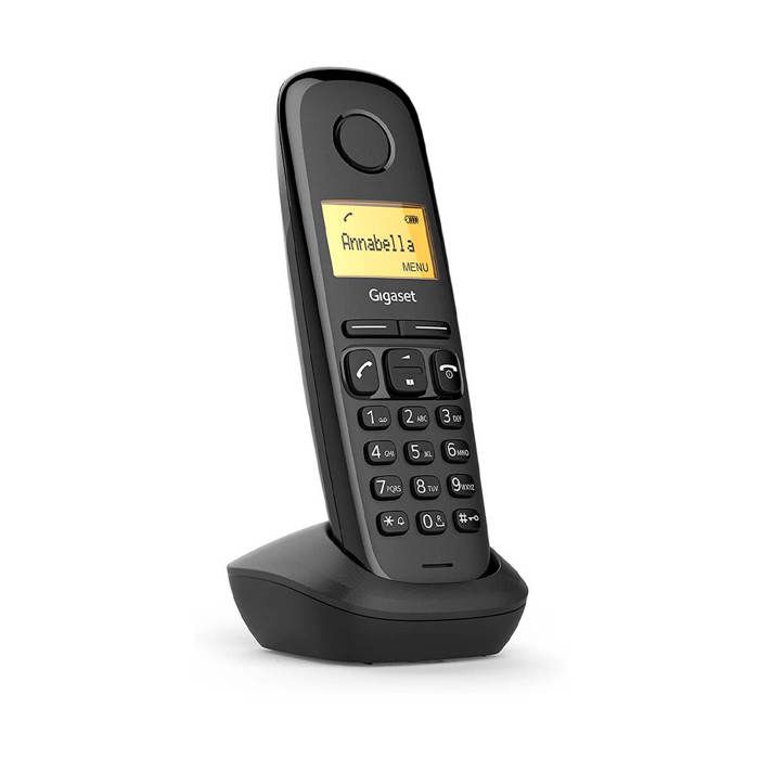 Gigaset A170 Duo Noir — это беспроводной телефон DECT, который сочетает в себе базовую функциональность и надежность в компактном и