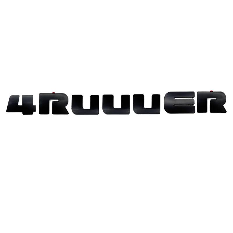 3D ABS lettres 4runner hayon Logo coffre arrière emblème Badge autocollant décalcomanies voiture style accessoires pour Toyota T EA8