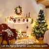 LED Light String Fairy Bubble Ball Light Festive Light Garland EU/US Plug Indoor Christmas Wedding Outdoor Garden Decoration