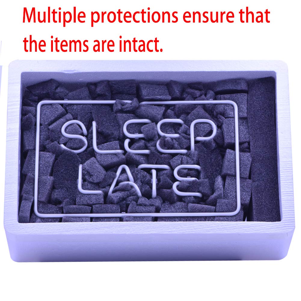 Поспать подольше неоновая вывеска свет НЕОНОВАЯ ВЫВЕСКА синий пивной бар украшение для дома вечеринка интерьер дюйм 138